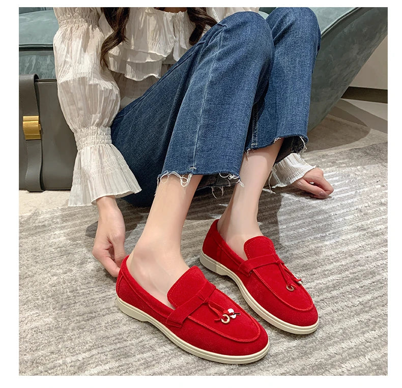 Loafer mit Schmuck‑Detail