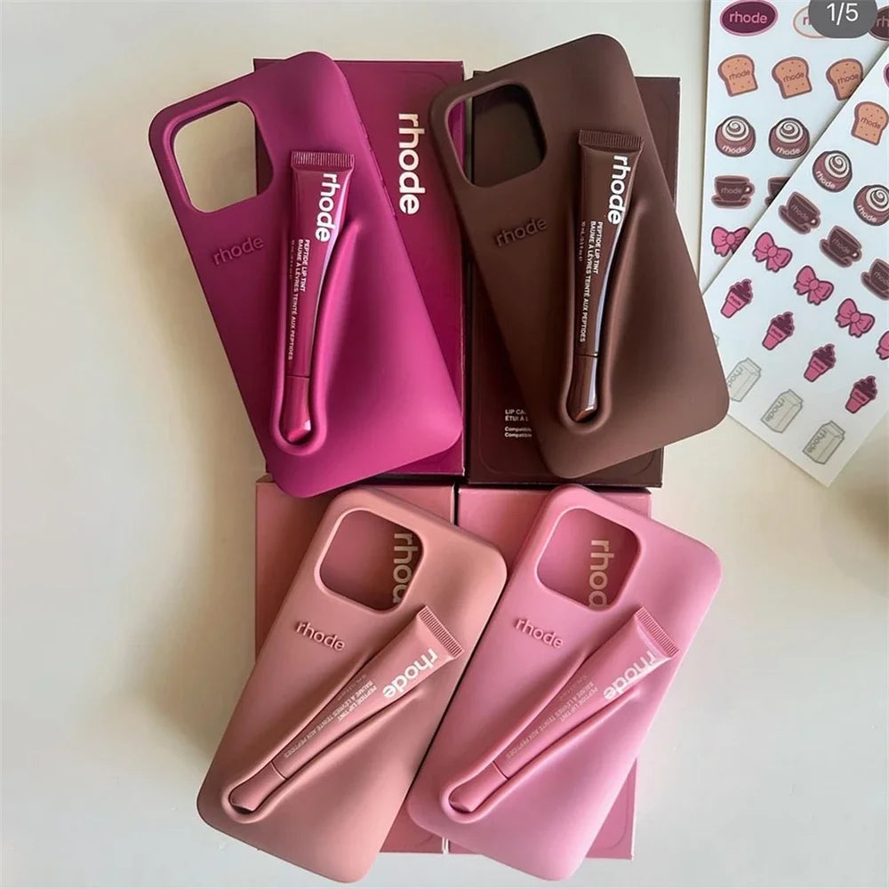 Trendiges Lipgloss Handycase
