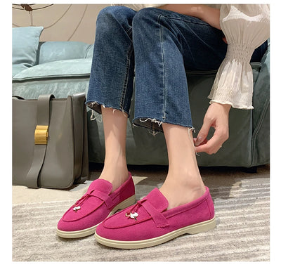 Loafer mit Schmuck‑Detail