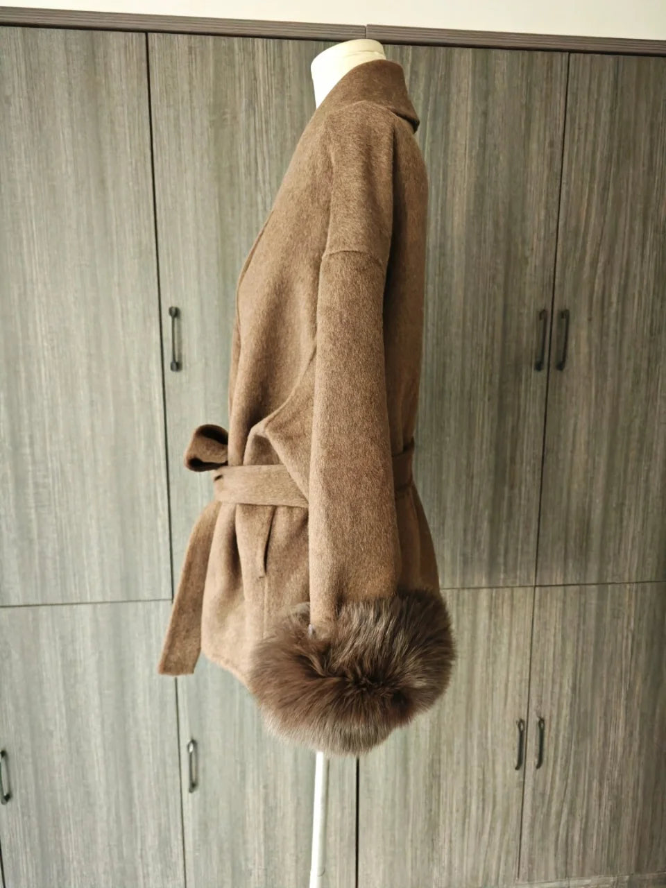 wollener Herbstmantel