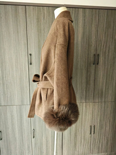 wollener Herbstmantel