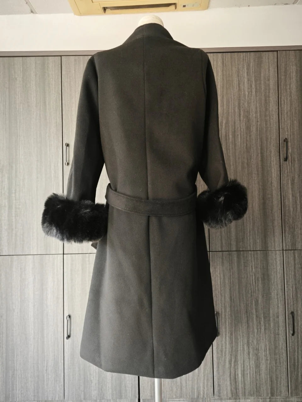 wollener Herbstmantel