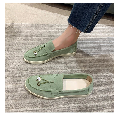 Loafer mit Schmuck‑Detail
