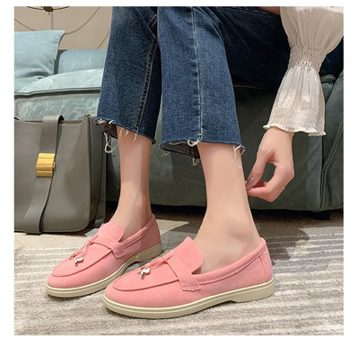 Loafer mit Schmuck‑Detail